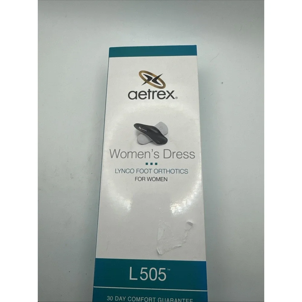 Aetrex Lynco Foot Orthotics Insoles For Women Dress Shoes Model L505 Size 7